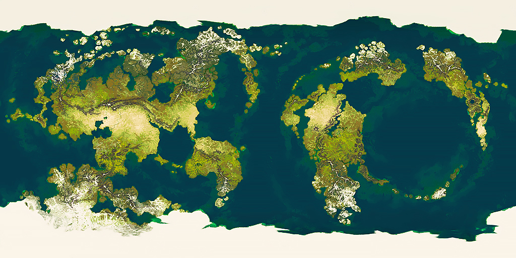 Savannah planet texture